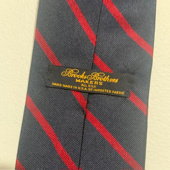 Brooks Brothers Striped Tie Lot (4 Total) - Classic Preppy Style! - Picture 11 of 13